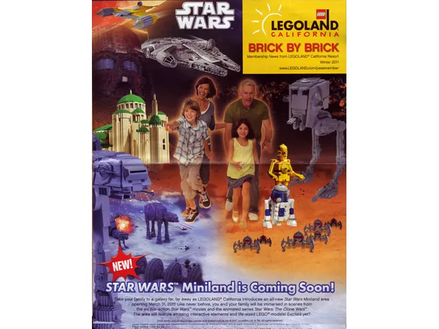 Brick by Brick Legoland California Passholders' Newsletter - 2011 Winter