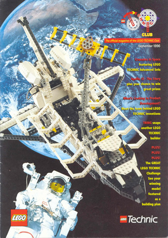 Lego Technic Club 1996 September Magazine