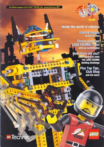Lego Technic Club 1997 January/February Magazine