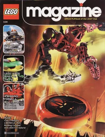 Lego Magazine (UK) 2004 March/April
