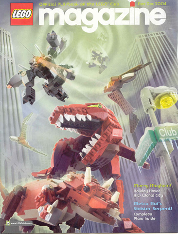 Lego Magazine (UK) 2004 November/December