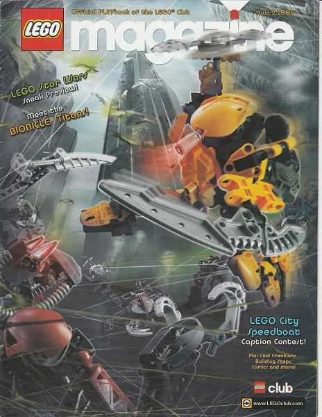 Lego Magazine (UK) 2005 March/April