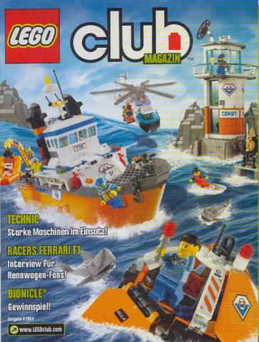 Lego Club Magazin (German) 2008 Issue 4