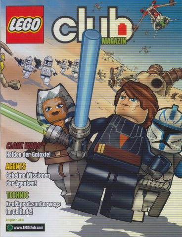 Lego Club Magazin (German) 2008 Issue 5