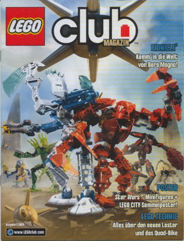Lego Club Magazin (German) 2009 Issue 2