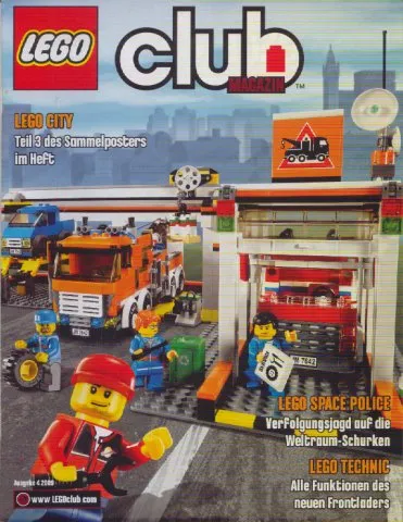Lego Club Magazin (German) 2009 Issue 4