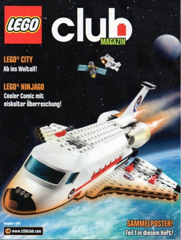 Lego Club Magazin (German) 2011 Issue 1