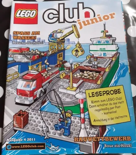 Lego Club Junior Magazin (German) 2011 Issue 4