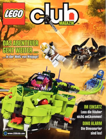 Lego Club Magazin (German) 2012 Issue 1