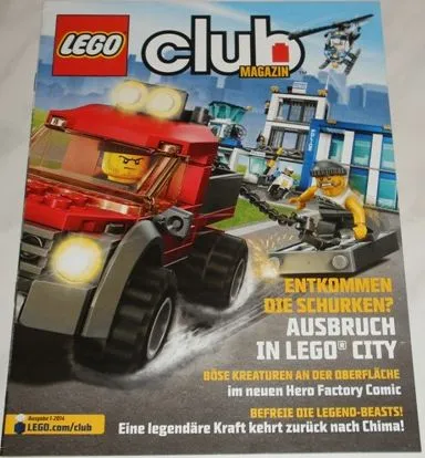 Lego Club Magazin (German) 2014 Issue 1