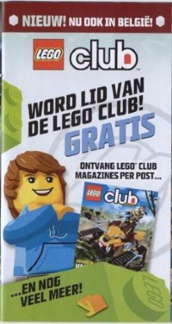 2013 Insert - LEGO Club - WORD LID VAN DE LEGO CLUB GRATIS!