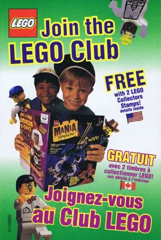 1997 Insert - LEGO Club - US/Canadian (4110686)