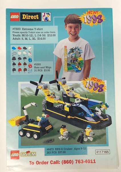 1998 Insert - Lego Direct #3 - North America (4117165)