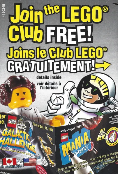 2000 Insert - LEGO Club - US/Canadian (4130248)