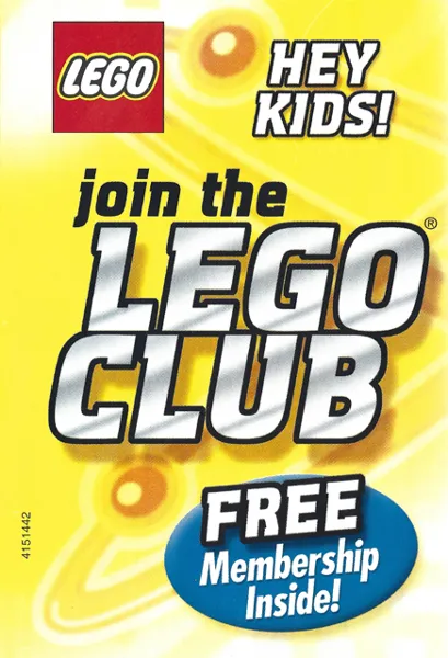 2001 Insert - LEGO Club - US/Canadian (4151442)