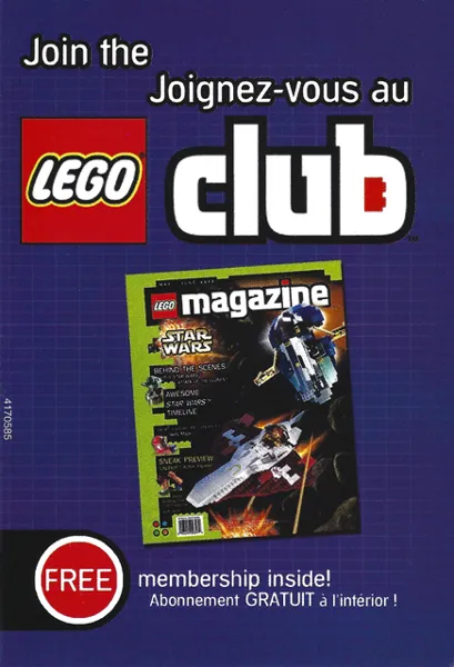 2002 Insert - LEGO Club - US/Canadian Purple Version (4170585)