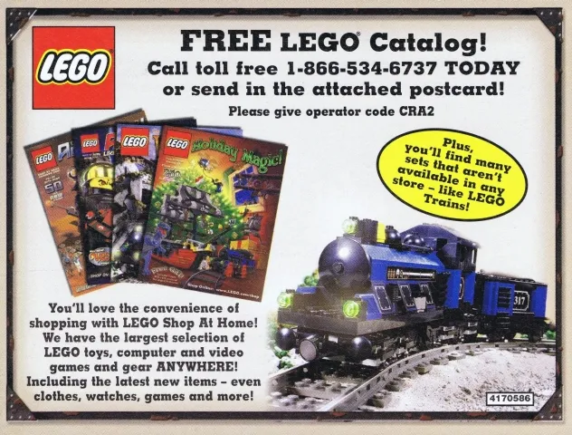 2002 Insert - Shop at Home - Train (4170586)