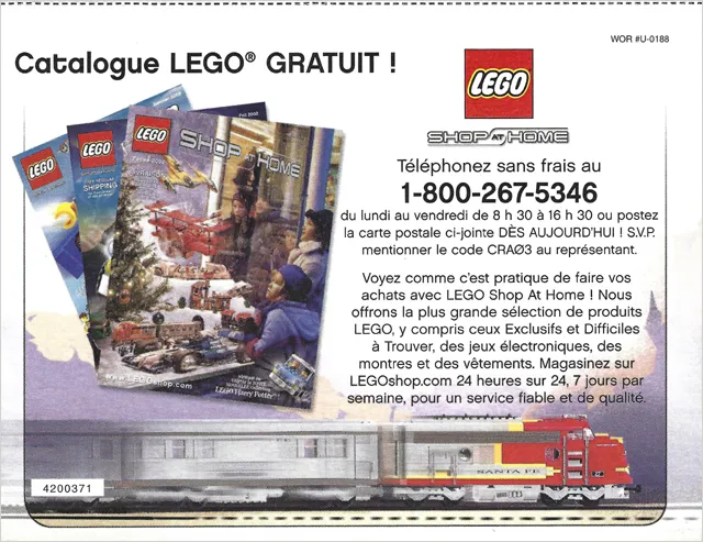 2003 Insert - Shop at Home - Train (4200371)