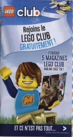 2012 Insert - LEGO Club - Rejoins le LEGO CLUB GRATUITEMENT! (6043358)