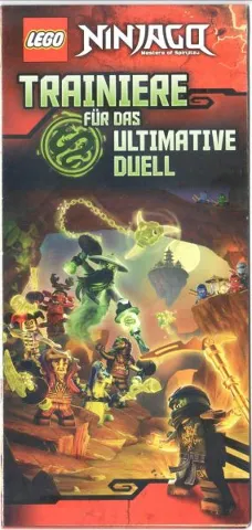 2016 NINJAGO German Foldout with Game Poster - Trainiere für das Ultimative Duell (6166758_DE)