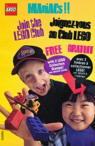 1995 Insert - LEGO Club - US/Canadian (822680)