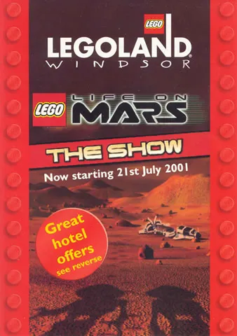 2001 Insert - World Club - UK (Life on Mars)
