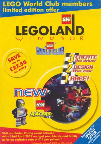 2001 Insert - World Club - UK (Racers)