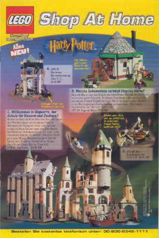 2001 Insert - World Club Magazine German - November/December