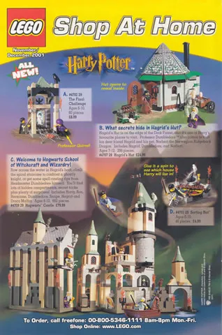 2001 Insert - Shop at Home - November/December