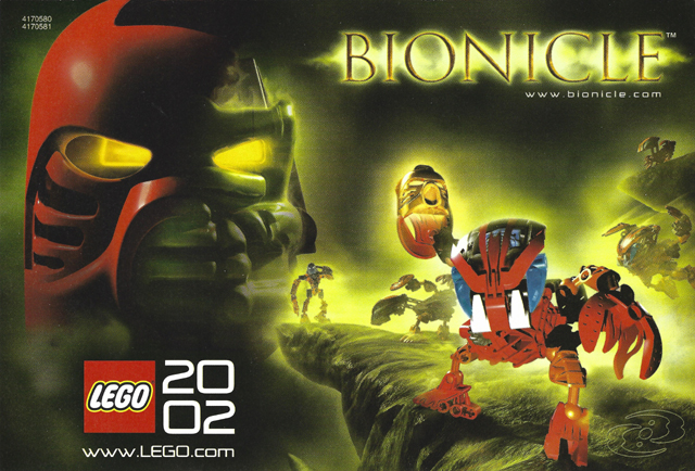 2002 Medium Americas - Bionicle Cover (4170580/4170581)