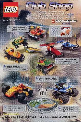 2002 Lego Club Shop Jan/Feb