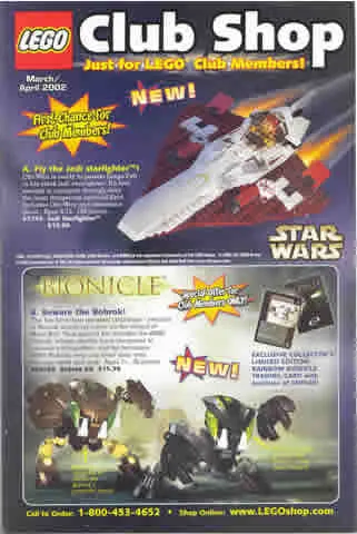 2002 Lego Club Shop March / April