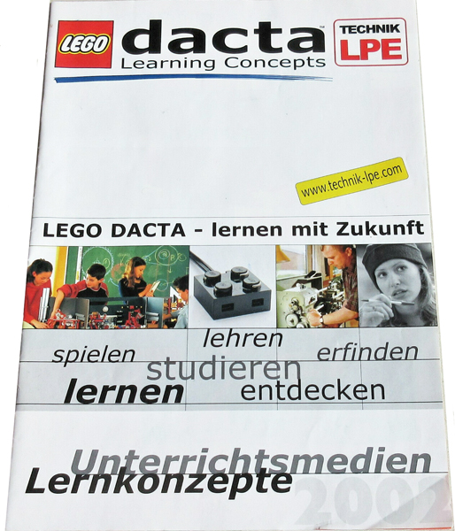 2002 Large German Dacta - TECHNIK LPE Unterrichtsmedien Lernkonzepte