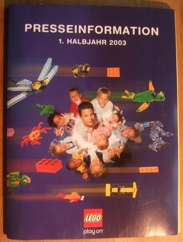 2003 Press Information Kit German Presseinformation