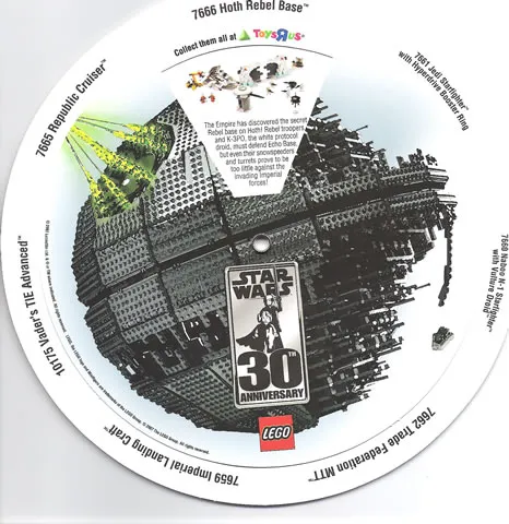 2007 Toys "R" Us Star Wars 30th Anniversary Wheel (ASC18125-D10) (TRU)