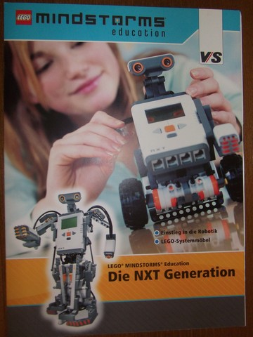 2008 Large German Education (Mindstorms education, Die NXT Generation (45-057-98, Ausgabe 1, 030907 Hin))