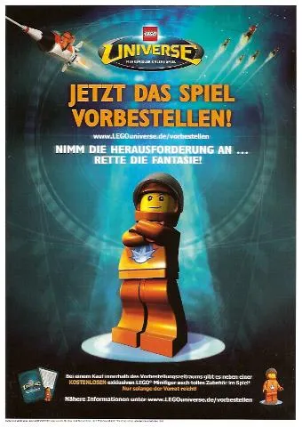 2010 Insert - LEGO Universe - German (Pre-Order)