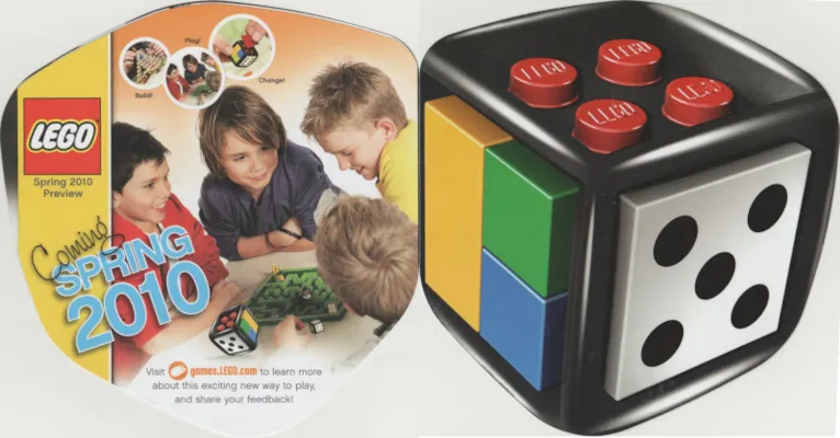 2010 LEGO Games Spring Preview Foldout