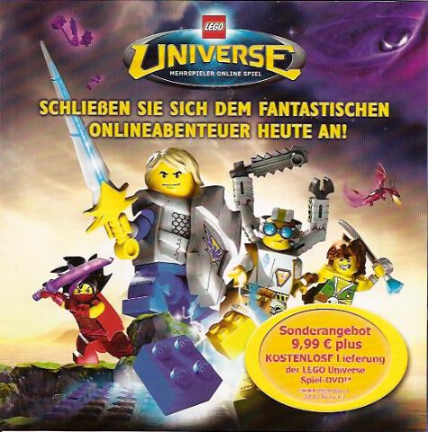 2011 Insert - LEGO Universe - German (special offer)