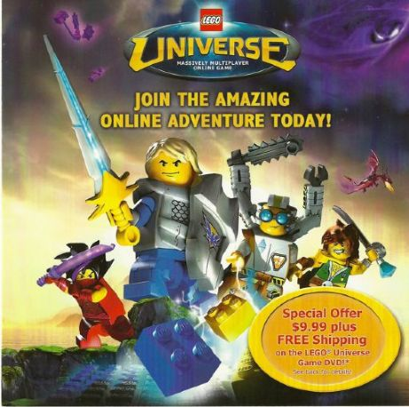 2011 Insert - LEGO Universe - English (special offer)