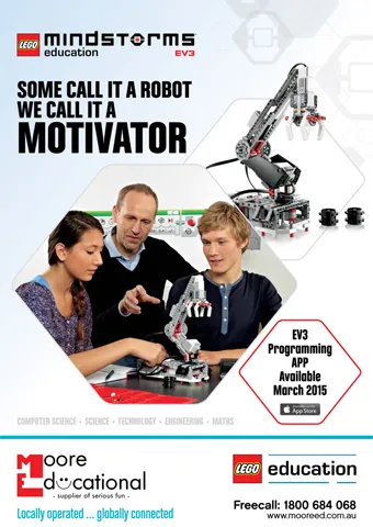2015 Small Australian Education Brochure - Moore Educational (SOME CALL IT A ROBOT WE CALL IT A MOTIVATOR)