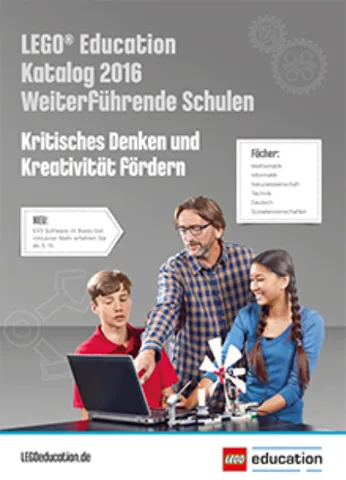 2016 Large German Education - Secondary School (Katalog Weiterführende Schulen - Kritisches Denken und Kreativität fördern)