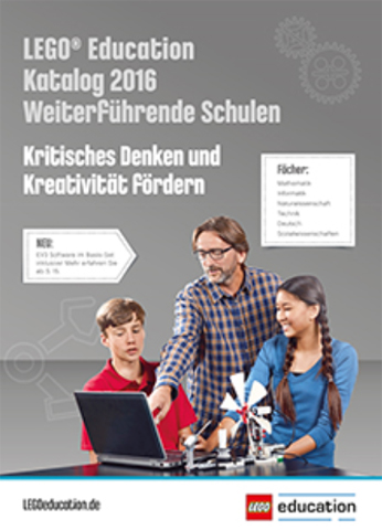 2016 Large German Education - Secondary School (Katalog Weiterführende Schulen - Kritisches Denken und Kreativität fördern)