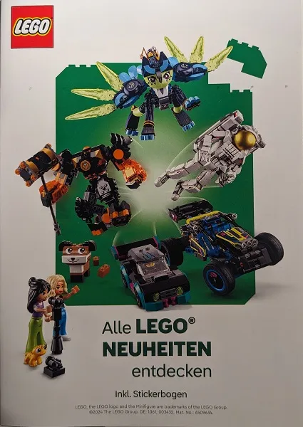 2024 Alle LEGO Neuheiten Entdecken, Inkl. Stickerbogen (6509634)