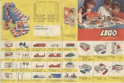 1961 Belgian - Early Issue