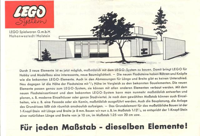 1963 German Architecture Hobby and Model Building Sets