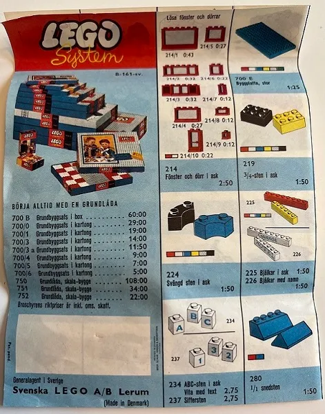 1964 Swedish (B-161-sv)