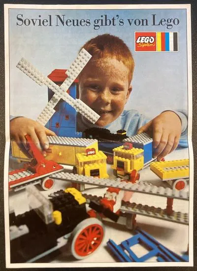 1967 Large German Soviel Neues gibt's von Lego