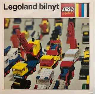 1971 Medium Danish - Legoland bilnyt (3522-Da)