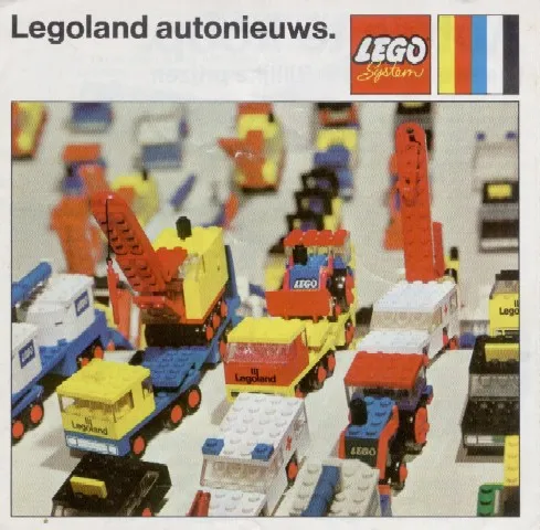 1971 Medium Dutch - Legoland autonieuws. (3522-Ho)